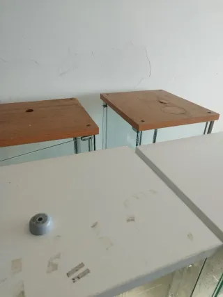 4 Vitrinas Cristal Tipo Ikea (precio por todas)