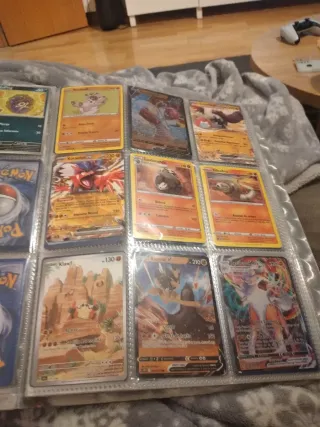 Álbum de cartas Pokémon V y VMAX