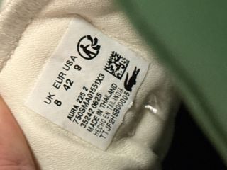 Zapatillas Lacoste Verde Talla 42