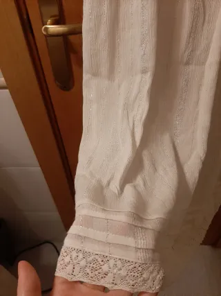 Camisón blanco mujer talla l.