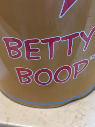 Cesto Betty Boop Metallo
