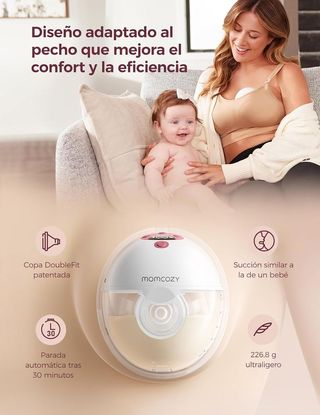 Sacaleches Momcozy M5 Smart Doble unidad app NUEVO