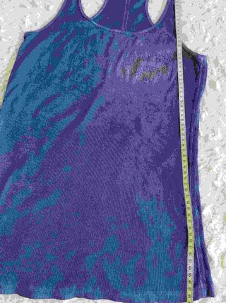 Musculosa azul Guess