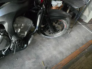 Yamaha FZ600 Naked Negra
