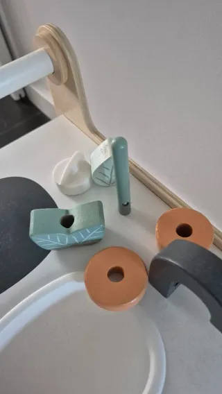 Mi primera cocina andador de madera Vertbaudet
