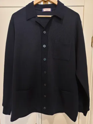 Chaqueta Emidio Tucci azul marino, talla XL