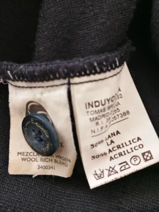 Chaqueta Emidio Tucci azul marino, talla XL