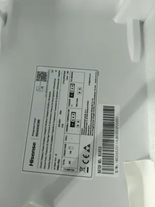 Frigorífico Hisense Combi 269L Nuevo