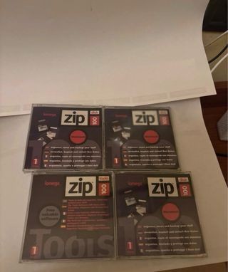 Iomega Zip 100 SCSI + 4 Dischi Mac