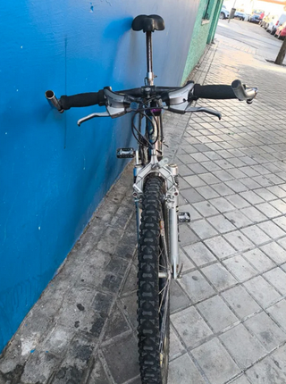 Bicicleta MTB Downhill de Competición Antigua