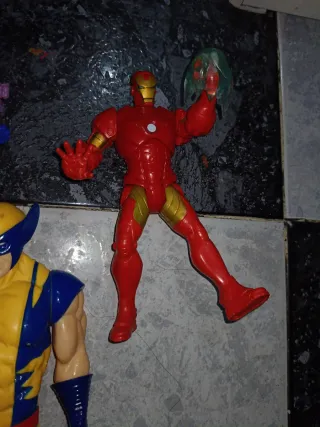 Lote 6 Muñecos Superhéroes Marvel
