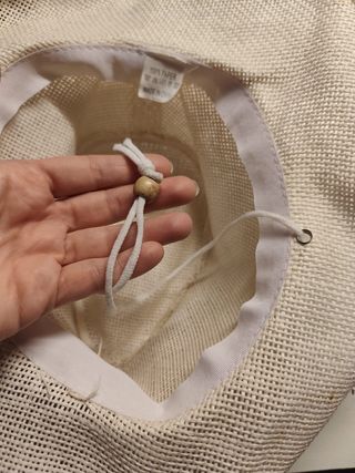 Cappello Carta paglia Panna Donna.