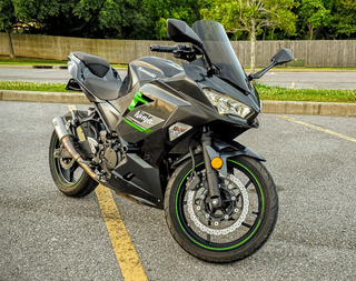 Tubo escape Leovince Kawasaki Ninja 400