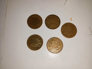 4 Monedas 1 Peseta 1944 escucho ofertas