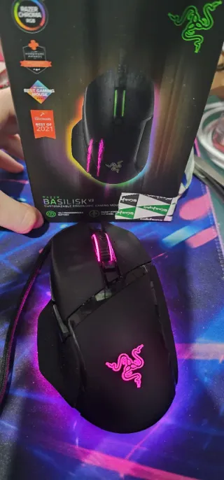 Ratón Razer Basilisk V3 Negro
