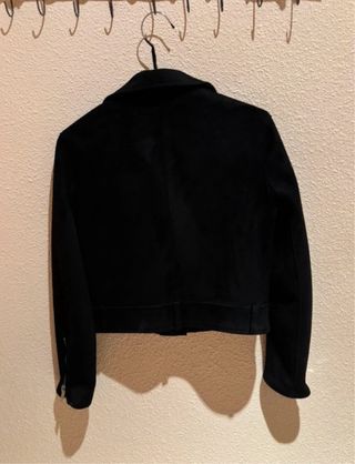 Cazadora Biker Zara Negra