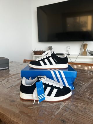 Adidas Campus Negras y Blancas
