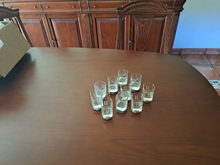 Bicchieri da shot con base in argento