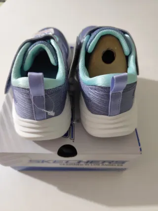 Zapatillas Skechers Niña Azul/Morado