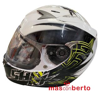 Casco Shark S900 Finks T-M Blanco