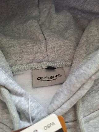 Sudadera Carhartt Gris Talla M nueva con etiqueta