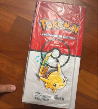 Set libri pokemon la grande avventura.