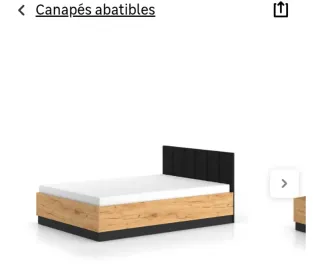 2unidades Cama Canapé Nueva en Caja, PRECIO X unid