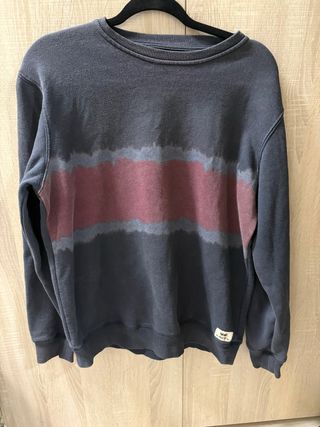 Sudadera Vans Gris y Roja