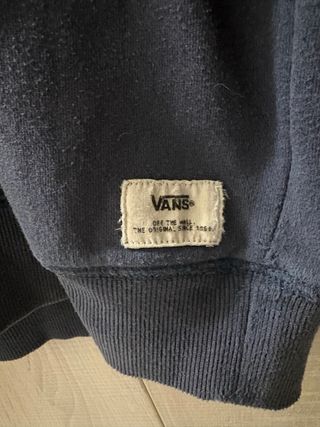 Sudadera Vans Gris y Roja