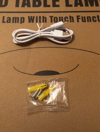 Lámpara donut táctil sin cables