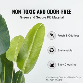 Albero Artificial di Uccelli del Paradiso, Pianta Artificiale di 1,5m, Materiale PE e Protezione Antiribaltamento, Pianta a Bassa Manutenzione, Albero Artificiale Verde Realistico per Decorazione Domestica, Ufficio...