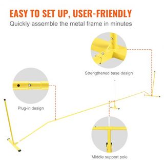 Sistema de Red de Pickleball Portátil, Red de Tamaño Regulamentario de 6.7 m, Marco de Metal Resistente a la Intemperie y Red de PE Fuerte, Red de Juego al Aire Libre con Bolsa de Transporte, Mont...