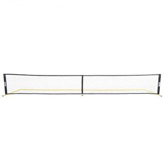 Sistema de Red de Pickleball Portátil, Red de Tamaño Regulamentario de 6.7 m, Marco de Metal Resistente a la Intemperie y Red de PE Fuerte, Red de Juego al Aire Libre con Bolsa de Transporte, Mont...