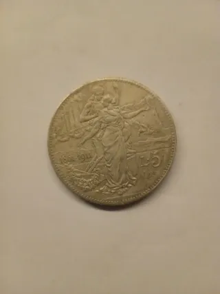 5 Lire Vittorio Emanuele III 1911 VITTORIO EMANUEL