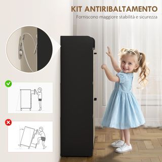 Zapatero Slim Ahorra Espacio Con 2 Puertas Abatibles, Zapatero de Entrada Con 3 Compartimentos Abiertos, Estantes Regulables, Superficie Superior, Porta Zapatos para 15 Pares en Madera Con Asa, 83...