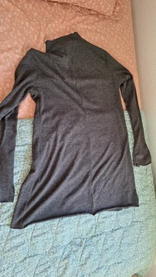 Vestido Stradivarius Gris Talla L