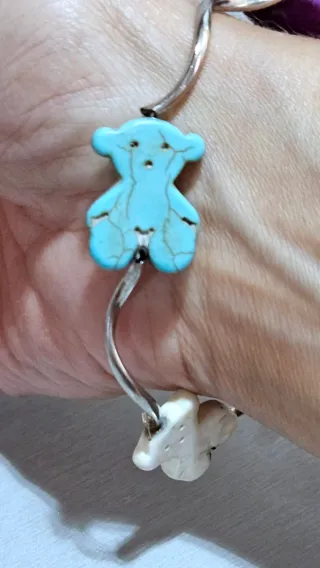 Pulsera ositos bisutería