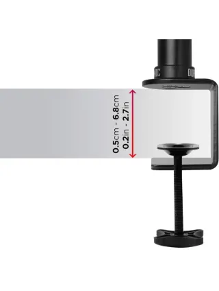 Soporte Doble Pantalla Vertical DURON