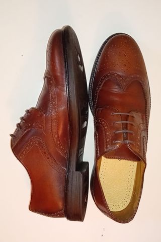 Zapatos de piel Emidio Tucci marrones