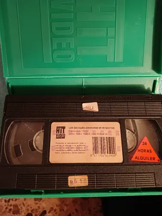 LAS SALVAJES AVENTURAS DE MI DOCTOR VHS