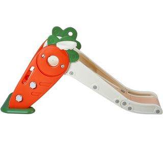 Tobogán para Niños, Tobogán para Niños de 1 a 12 Años con Escaleras Escalables y Aro de Baloncesto, Parque Infantil Interior y Exterior para Niños de Hasta 40 kg, Parque Infantil para Niños con Ba...