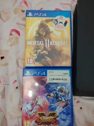 Consola PS4 Slim + 2 Juegos