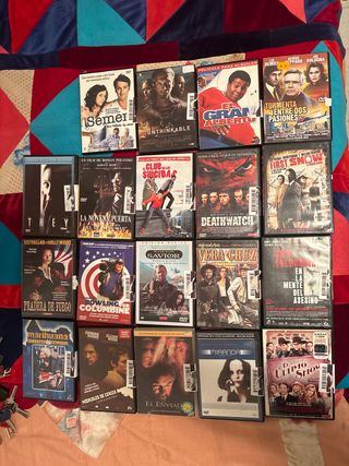 19 Películas DVD Variadas