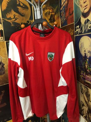 Sudadera Nike Wormatia 08 Roja y Blanca