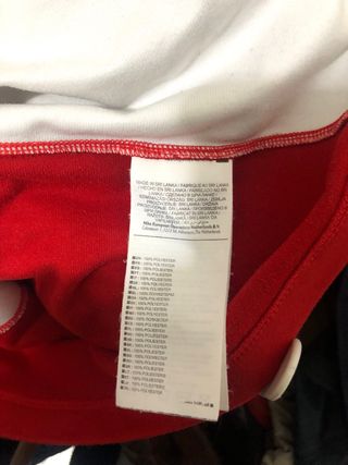 Sudadera Nike Wormatia 08 Roja y Blanca