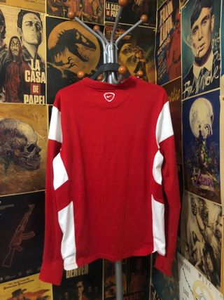 Sudadera Nike Wormatia 08 Roja y Blanca