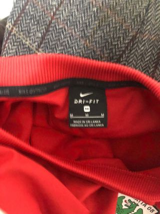 Sudadera Nike Wormatia 08 Roja y Blanca