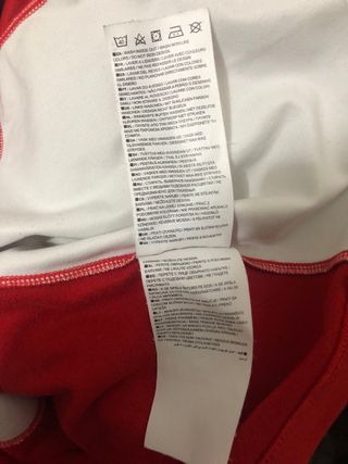 Sudadera Nike Wormatia 08 Roja y Blanca