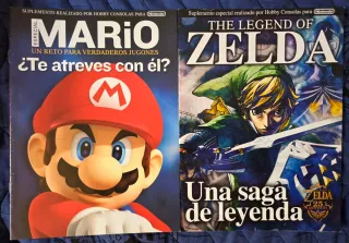Nintendo Revistas Mario y Zelda