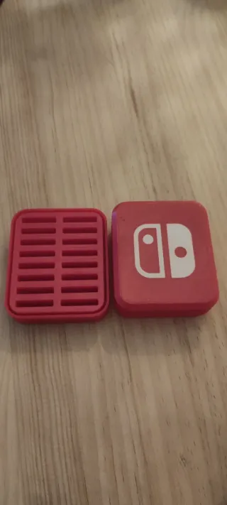 Caja contenedora juegos Nintendo Switch